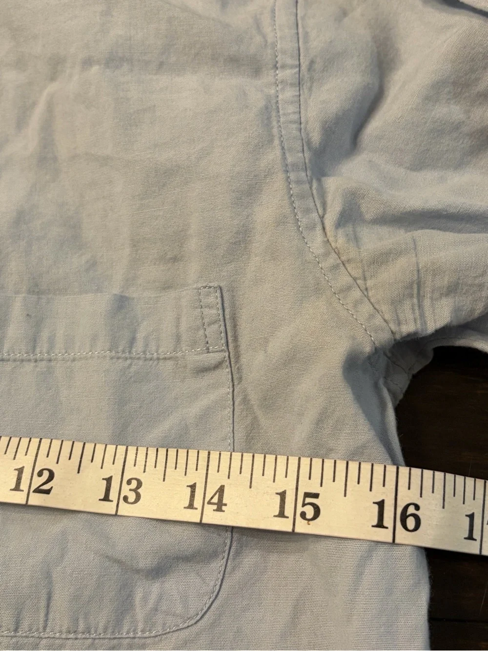 Appaman Light Blue cotton Button-Down Shirt boys size 16